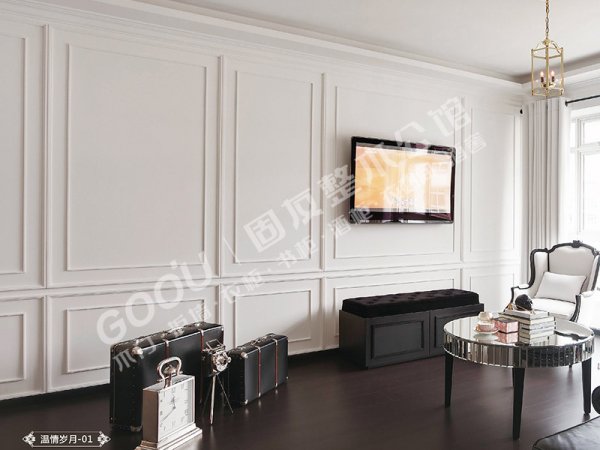 整木定制電視背景墻—大氣、美觀、自然